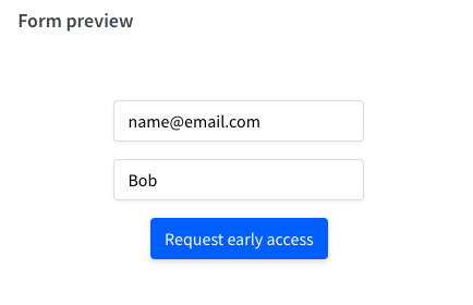 Custom fields prefiew